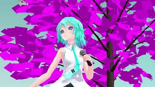 【MMD】 Tdaシスターズ 背中見せデフォ服の初音ミクで　前前前世