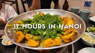 12 Giờ Khám Phá Ẩm Thực Hà Nội | Bún Chả, Kem Tràng Tiền, Cafe Giảng & Chả Cá Lã Vọng, ...