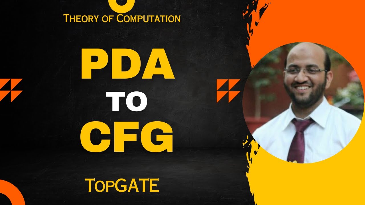 PDA To CFG Conversion | PDA And CFG Equivalence | Pushdown Automata ...