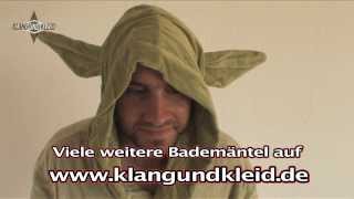 Yoda Bademantel Star Wars Erwachsene