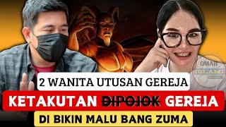 VIRAL‼️DUA WANITA UTUSAN GEREJA DI BIKIN MALU OLEH KEILMUAN BANG ZUMA