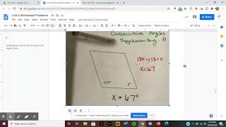 Geometry 6.2B #1