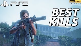 The Last of Us 2 PS5 - Best Kills 6 ( Grounded ) | 4k 60FPS