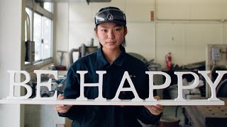 姫路工業高校 機械科 「BE HAPPY」