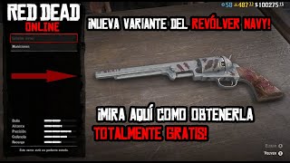 RDR 2 Online ¡Obtén una variante del revólver Navy Totalmente GRATIS!