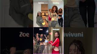 Bumper - Janice Nichole x Sunday x Zoe Baptiste x Avivuni #dance #tiktok #shorts