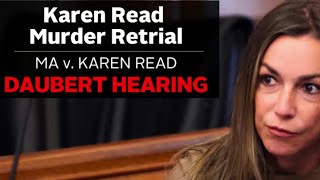 LIVE: MA v. Karen Read Murder Retrial - Dog Bite Expert Daubert Hearing.