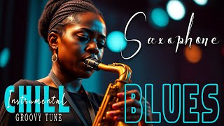 Smooth Saxophone Blues Instrumental - Relaxing Late Night Vibes 🎷