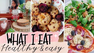 UNE JOURNEE DANS MON ASSIETTE | Des recettes HEALTHY, RAPIDES & EASY !