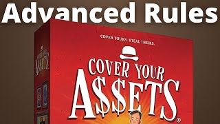 2 \u0026 3 Player Rules, \u0026 Advanced Rules for Cover Your Assets