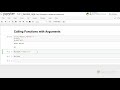 26 Python Beginner Strings and Functions - Call Function with Arguments