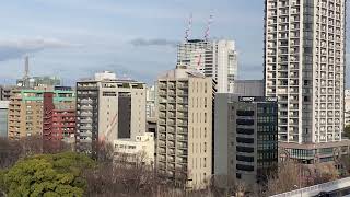 白川公園エリアを上から視点で👀見る。御園座タワーや美術館、栄方面などよく見える❗️sightseeing  city