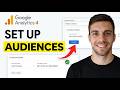 How to Set up Audiences in Google Analytics 4 (Complete Guide)