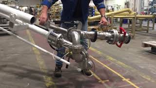 Emco Wheaton Land Loading Arm - Bottom Loading arm 6 swivel design FAT