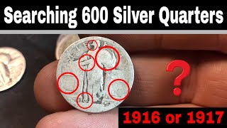 600 Silver Quarters - Buying \u0026 Searching Junk Silver For Valuable Coins