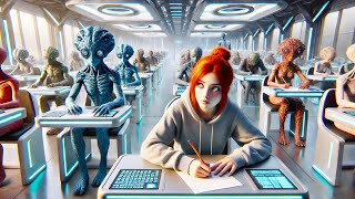 Alien Students Mock Human for Not Using Neural Interface During Exam And Realize They Finished First