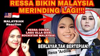 INI SUARANYA RESSA ATAU ELLA?? BIKIN MERINDING! NYANYI BERLAYAR TAK BERTEPIAN MANTAP GILA! | REACT