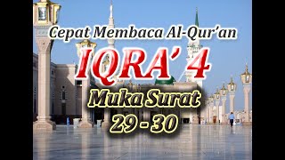 MENGAJI IQRA 4 (M/S 29  - 30)