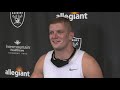 carl nassib excited to be a raider play for coach guenther las vegas raiders