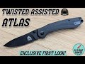 Twisted Assisted Atlas Pocket Knife - Exclusive First Look!