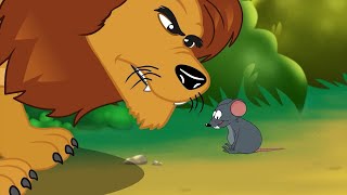 شیر اور چوہا  | The Lion And The Mouse | Urdu Fairy Tales | Urdu Cartoon