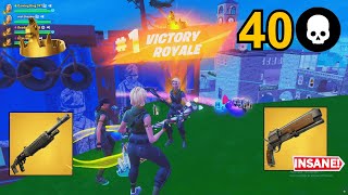 FORTNITE RELOAD Squads HIGH KILL WIN Gameplay (Keyboard and mouse)