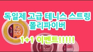 (스포츠코리아) 폴리파이버 스트링 1+1 이벤트 안내