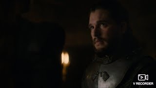 Sansa asks Jon if he loves Daenerys | Game of thrones 8x01