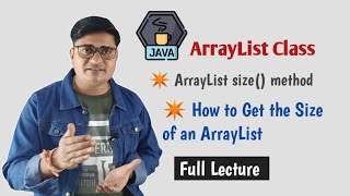 ArrayList size() method in Java | Java ArrayList size() | Get the size of an ArrayList in Java