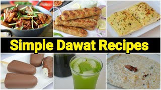 Simple Dawat Dinner Menu by (YES I CAN COOK)