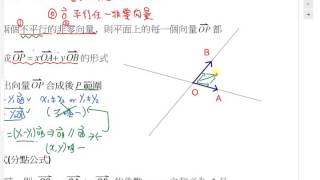 【複習】學測單元十向量重點一向量的幾何分解與合成