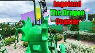 Legoland Florida Dragon Coaster Front Row POV