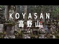 Japan Travel Vlog | Koyasan, Wakayama | Day trip from Osaka and Kyoto