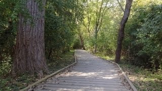 Pheasant Branch Trail and Conservancy ride in Middleton, WI, on October 3, 2022