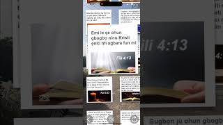 AR Mode in Yoruba Igbo English Bible iOS - Best App ever