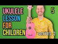 Ukulele Lesson For Children - Series 2 - Part 5 - Strumming Practice #ukulele #kids