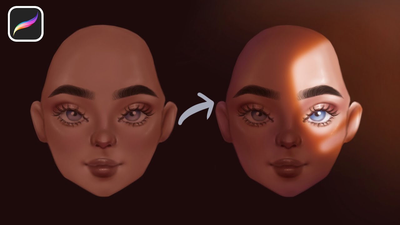 Dramatic Lighting Tutorial | Sun Light | Procreate Tutorial - YouTube