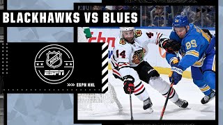 Chicago Blackhawks at St. Louis Blues | Full Game Highlights