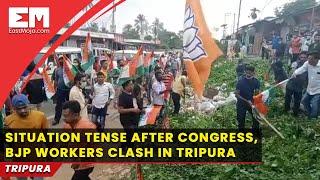 Tripura: Tension after Cong-BJP clashes, curfew clamped in Charilam