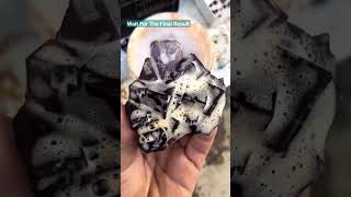 Cleaning Up Pieces from Our Last fluorite Dig #shorts #youtubeshorts #ytshorts #crystals