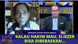 Mantan Hakim Agung Jelaskan Sejumlah Alasan yang Bisa Bebaskan Eliezer