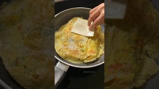 Bread Omelette 🍳 #shorts #video #breadrecipe #omelette #cheese