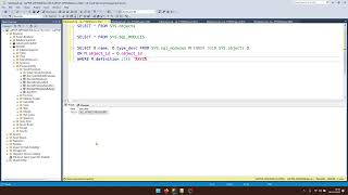 Search Text in Stored Procedure in SQL Server