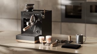 Loewe aura.pure - The espresso machine for your home barista experience.