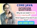 Core JAVA : Why do we need Marker Interface? What happens if we don't use them? Types ?