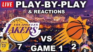 Los Angeles Lakers vs Phoenix Suns | Live Play-By-Play & Reactions
