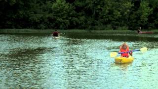 Arkansas River Kayak Fishing-Least Tern Sanctuary - Exploring Arkansas (AETN)
