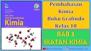 Latihan Soal Ikatan Kimia Kimia | Grafindo Kimia Uji Kompetensi 3.1-3.2