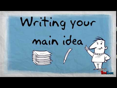 Main Idea and Details Main Idea and Details