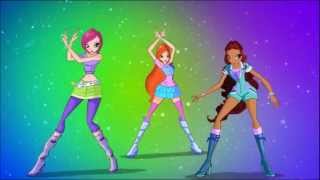 Winx Club:Harmonix Trixs Tricks Transformation! Bloom,Aisha \u0026 Tecna English! HQ!